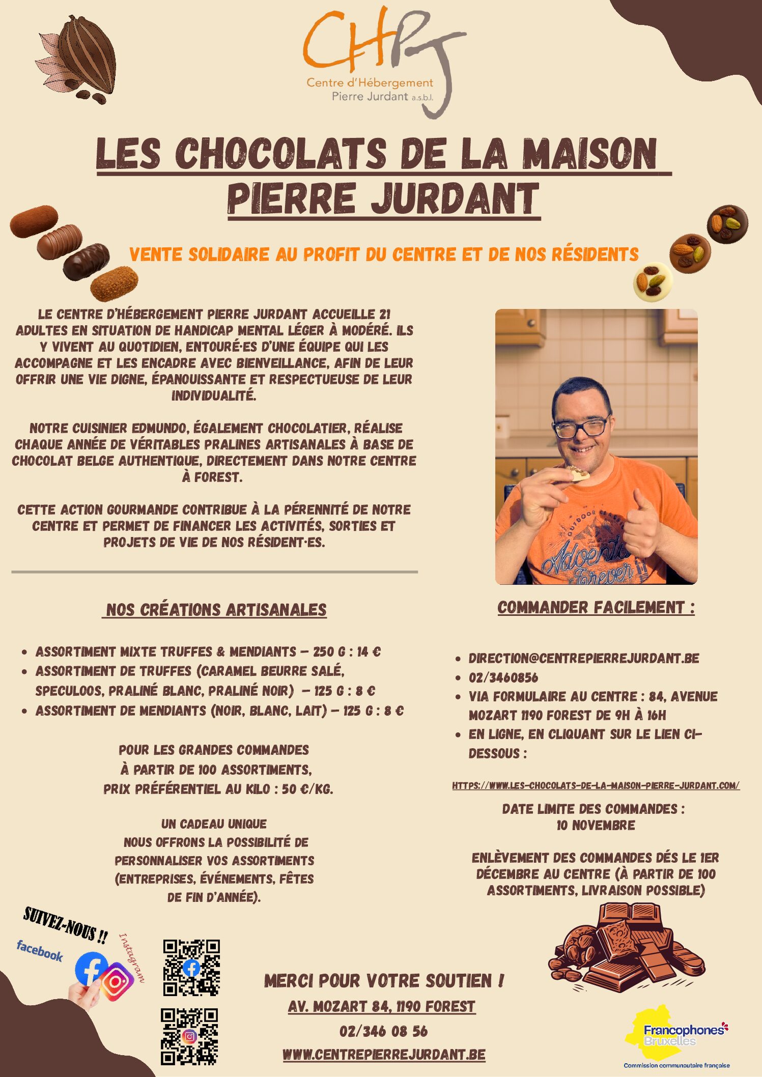 Affiche numérique CHPJ